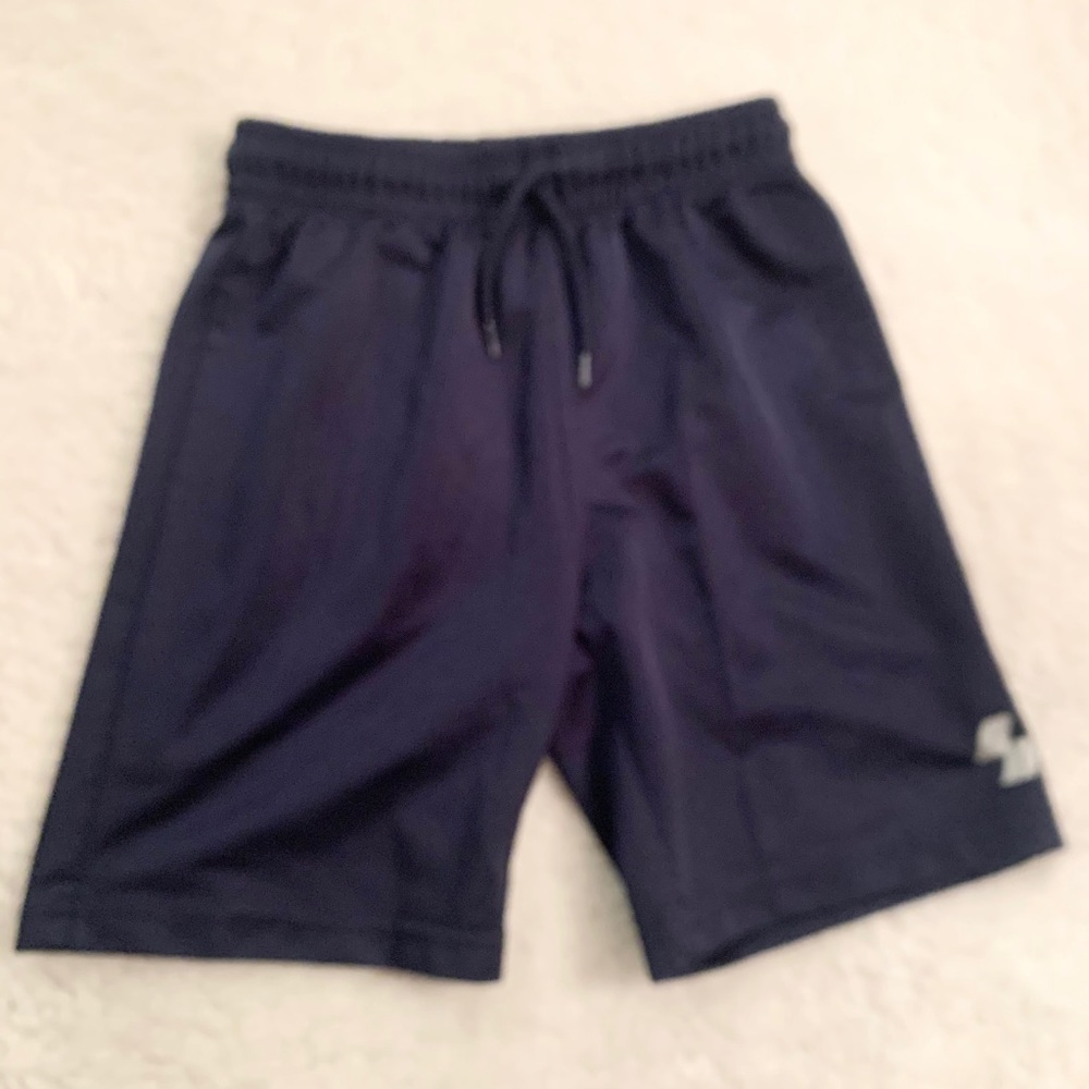 Place Sports | Blue Athletic Shorts Navy Blue Sm - Picture 6 of 12